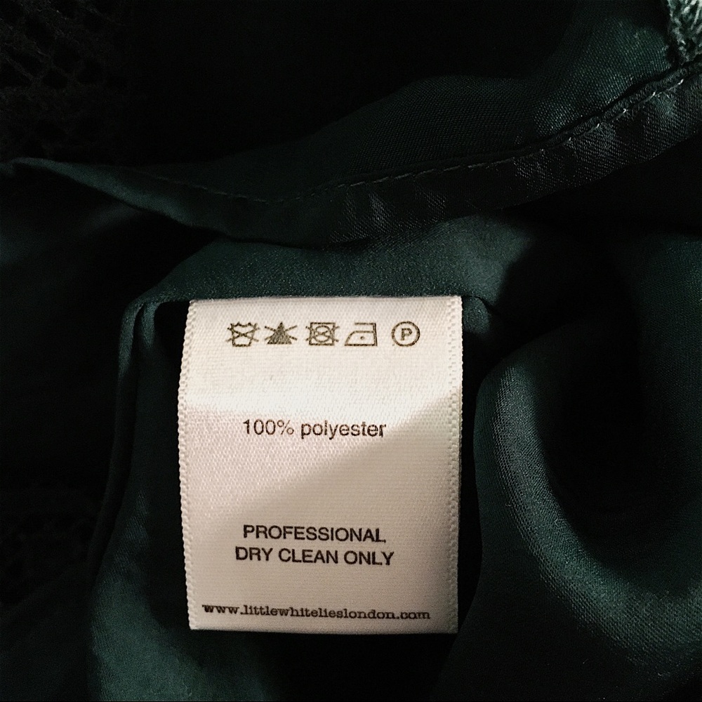 REDUCED // UO Little White Lies Emerald Dress - Picture 7 of 8